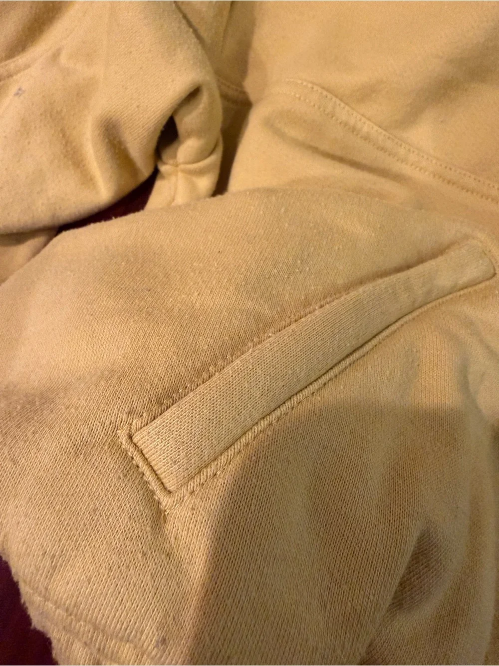 Alo Yoga Stadium Half Zip in Sulphur